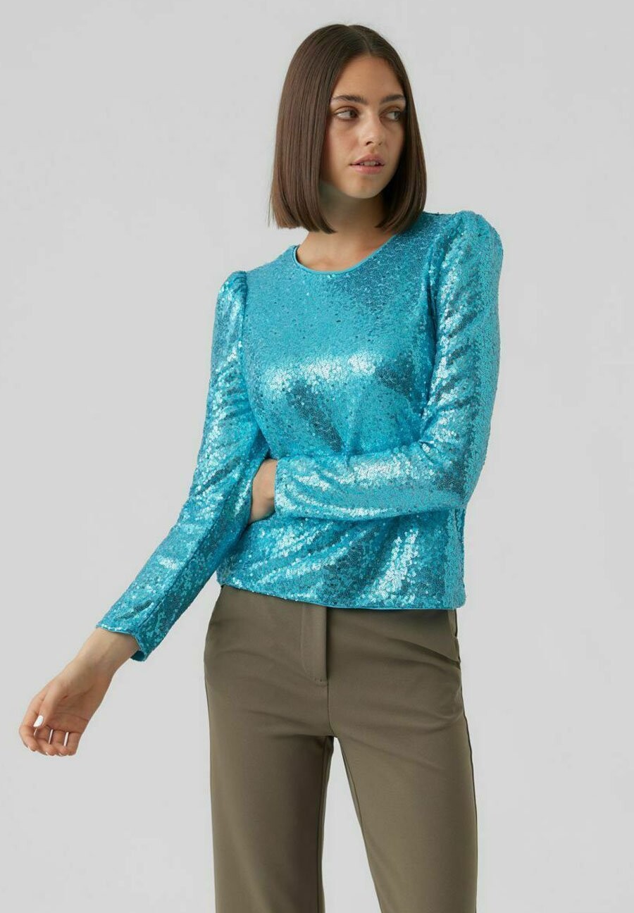 

Блузка Vero Moda Vmkaje, синий