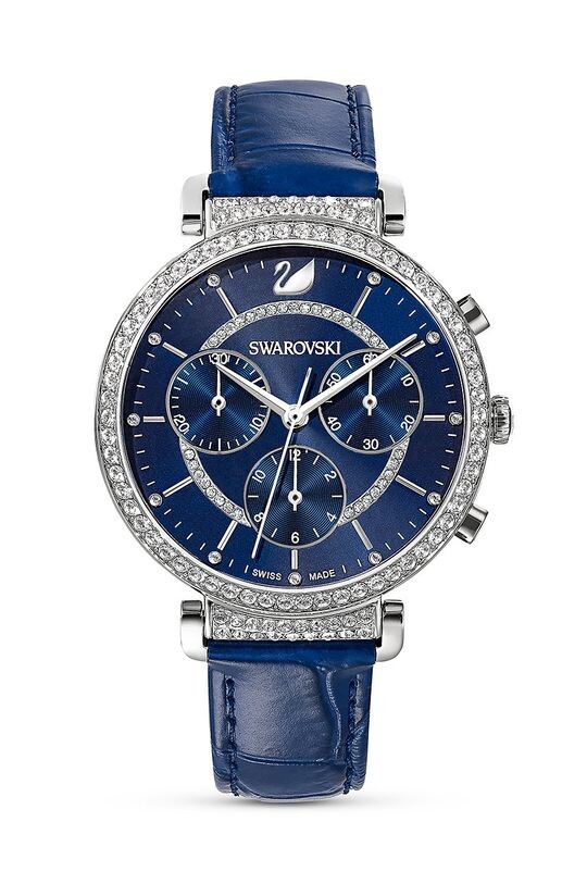 

Часы - PASSAGE CHRONO 5580342 Swarovski, темно-синий