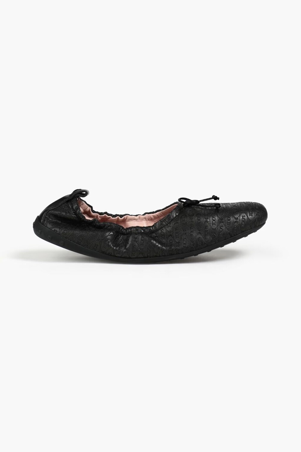 

Балетки из тисненой кожи Tod'S, черный