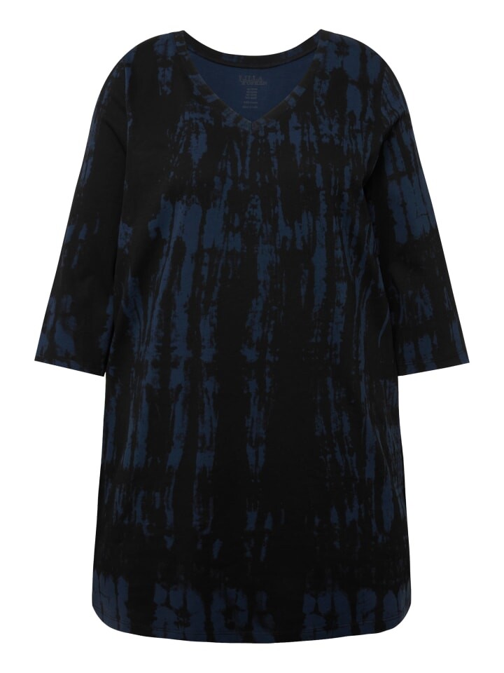 

Футболка Ulla Popken Longshirt, цвет nachtblau