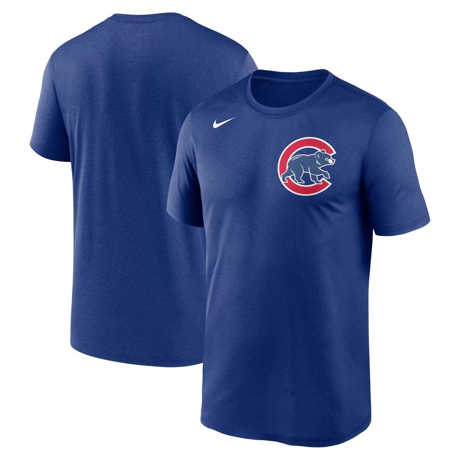 

Мужская футболка Nike Royal Chicago Cubs New Legend с надписью
