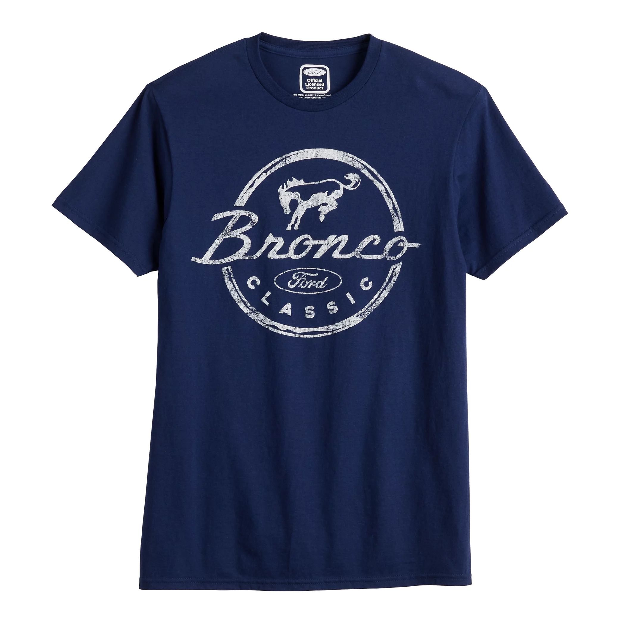 цена Мужская футболка с логотипом Bronco Ford Classic Licensed Character