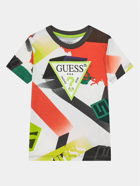 

Футболка стандартного кроя Guess, мультиколор