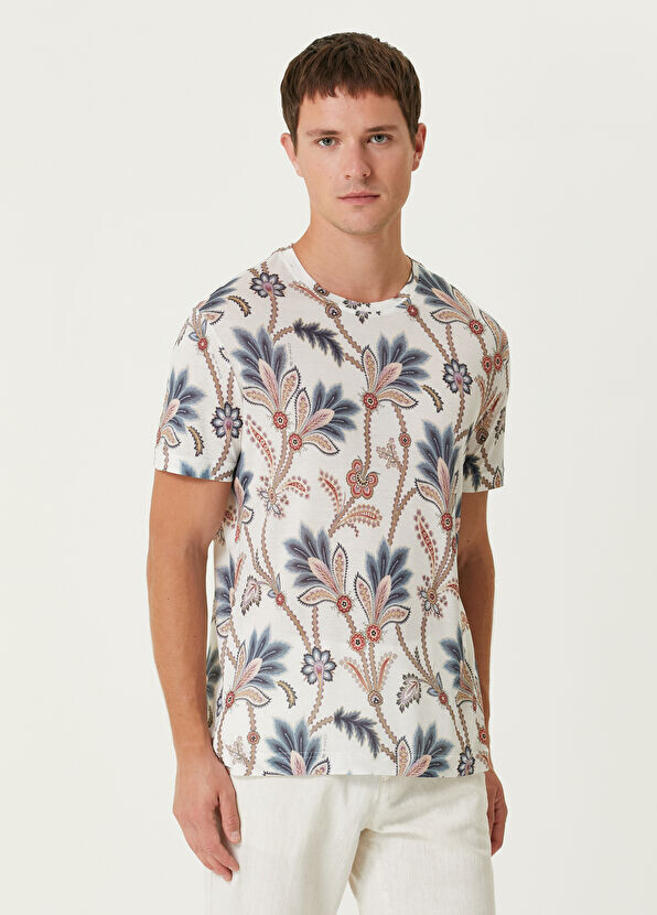 

Футболка с рисунком Etro, белый