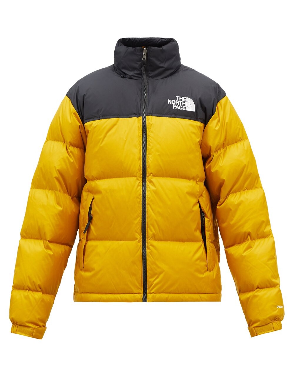 

Стеганый пуховик nuptse 1996-го года The North Face, желтый