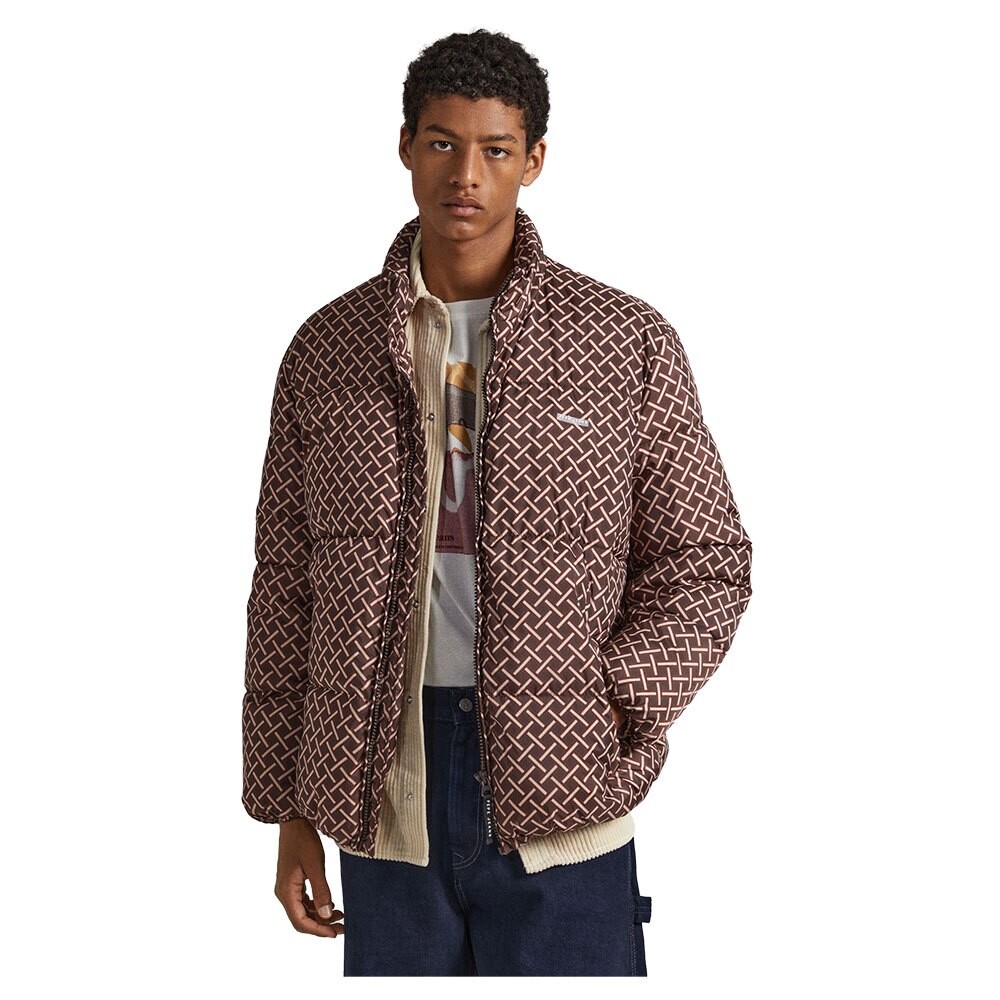 

Куртка Pepe Jeans Balmoral Puffer, коричневый