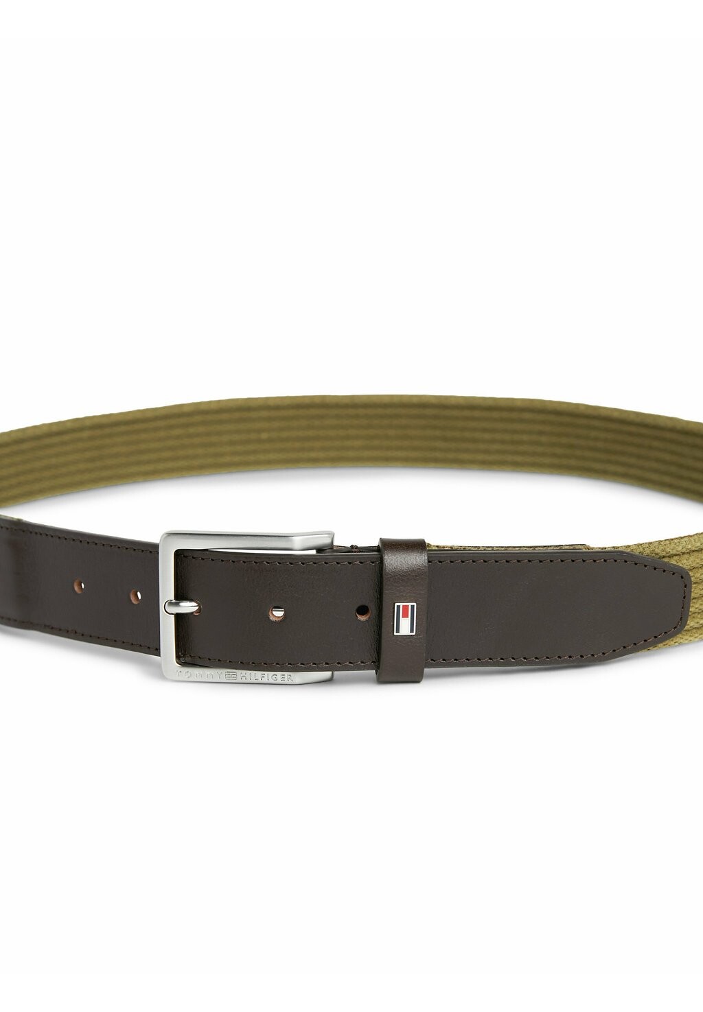 

Пояс SEASONAL WEBBING Tommy Hilfiger, оливково-зеленый