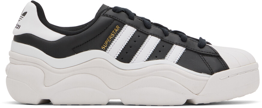 

Черно-белые кроссовки adidas Originals Superstar Millencon, Черный