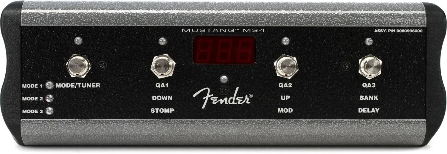 

Fender Mustang MS4 4-кнопочный педальный переключатель