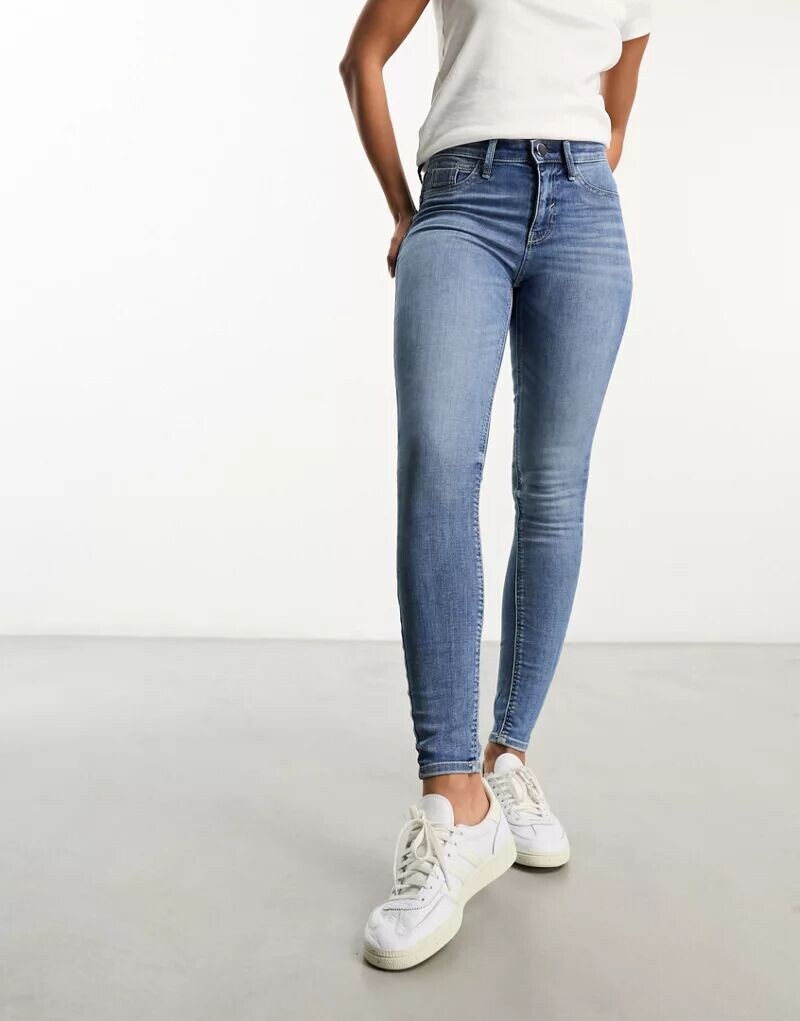 

Джинсы River Island средне-синего цвета с моделирующим эффектом