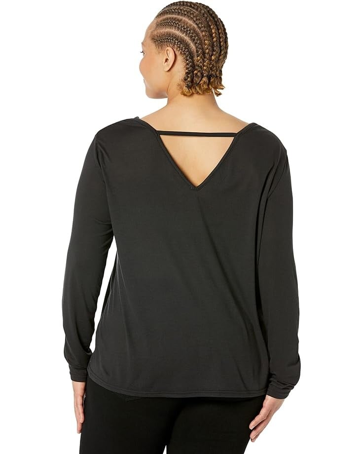 

Футболка Roper Jersey Knit Long Sleeve Swing Tee, черный