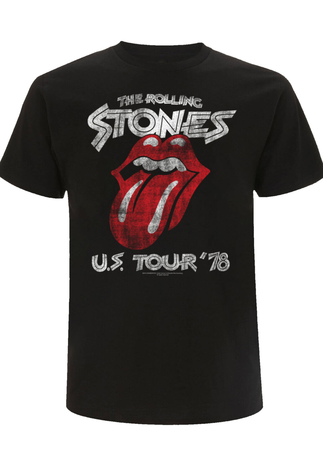 

Футболка F4NT4STIC The Rolling Stones US Tour '78, черный