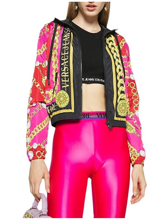 

Разноцветная женская куртка 75HAS4D1 Versace Jeans Couture