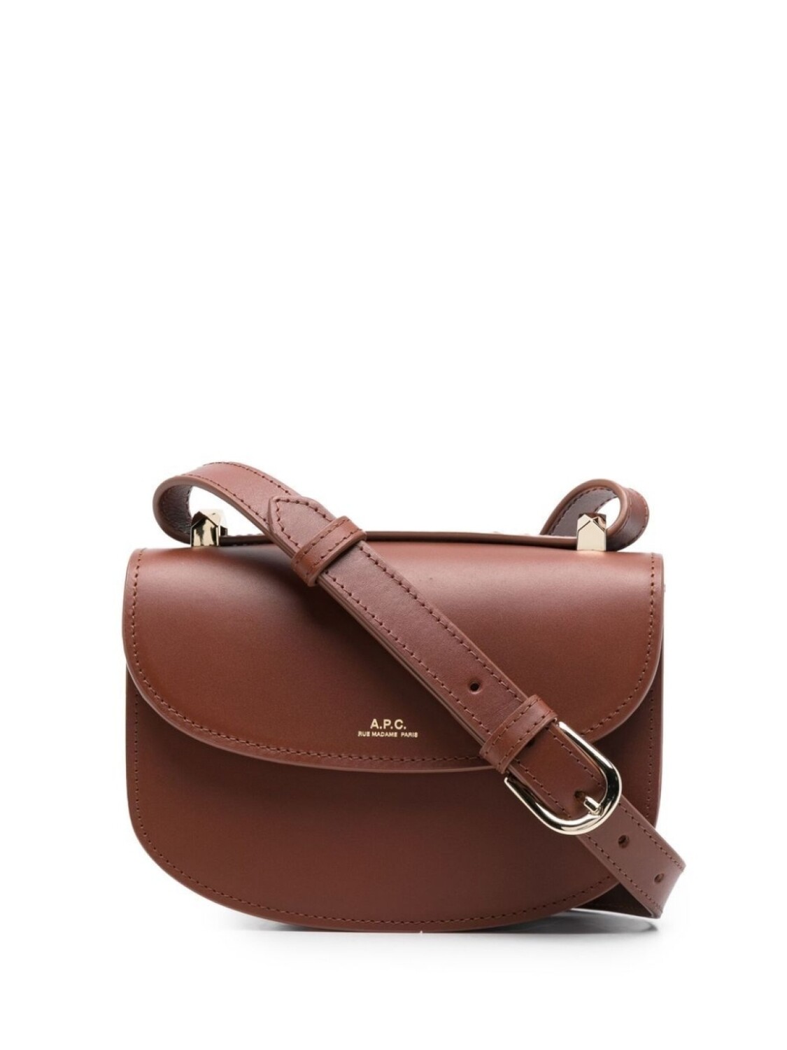 

A.P.C. сумка-мессенджер Geneve размера мини, коричневый