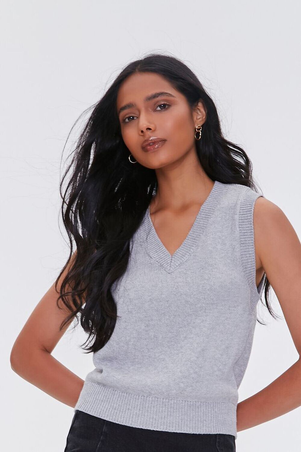 

Униформа с подогревом, жилет-свитер Forever 21, серый