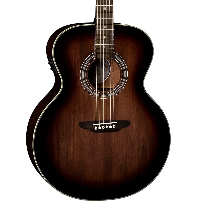 

Акустическая гитара Luna Art Vintage Jumbo Acoustic-Electric Guitar Solid Top Distressed