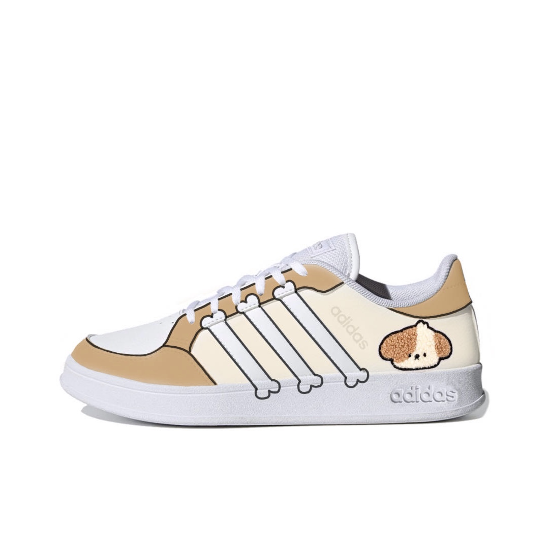 

Кроссовки adidas neo Breaknet Skateboarding Shoes Women's, белый