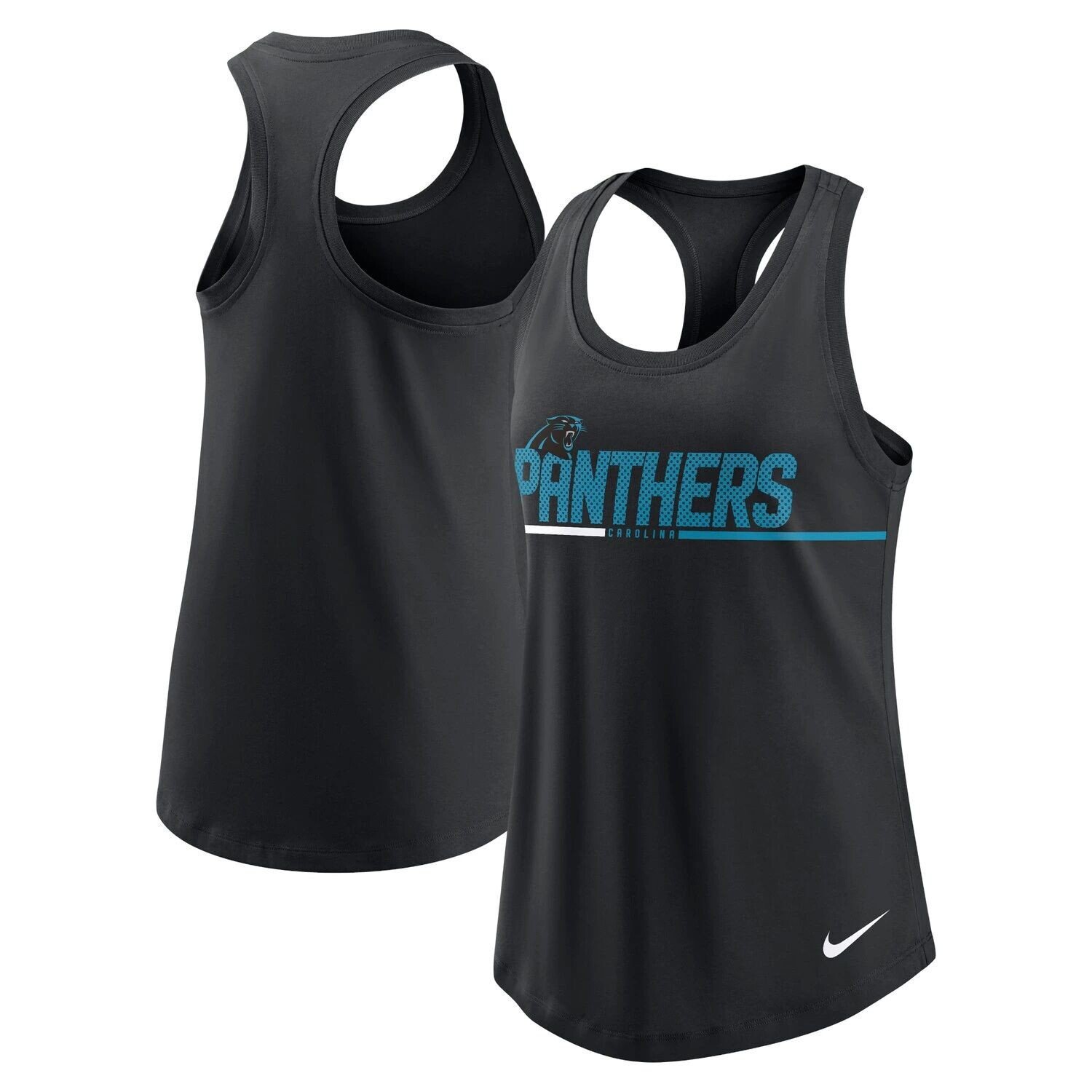 

Женская майка Nike Black Carolina Panthers Team Name City Tri-Blend Racerback Nike