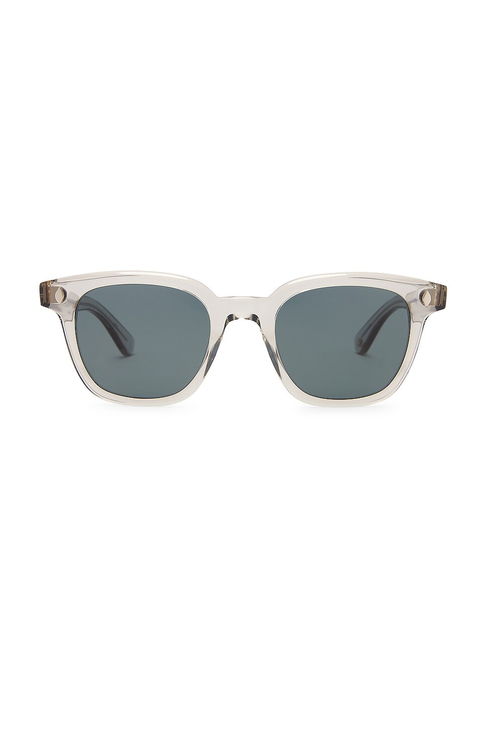 

Солнцезащитные очки Garrett Leight Broadway Sun, цвет Crystal & Blue Smoke