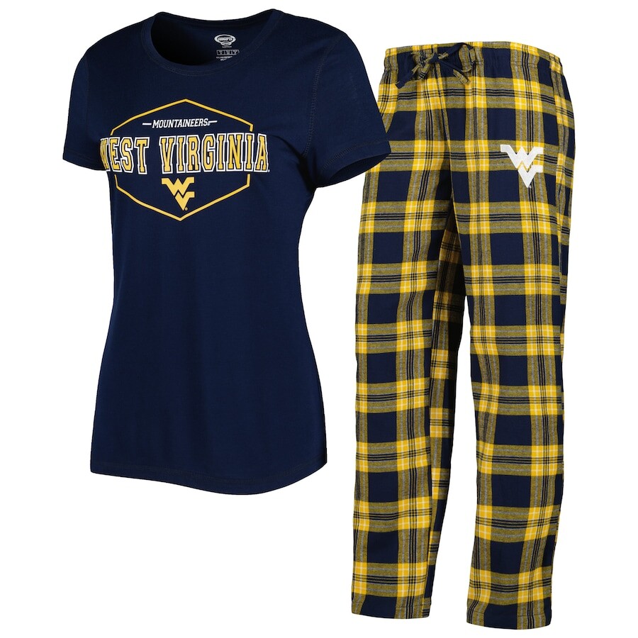 

Пижамный комплект Concepts Sport West Virginia Mountaineers, нави