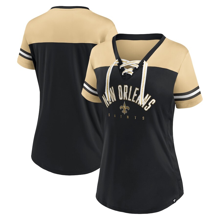 

Футболка с коротким рукавом Fanatics Branded New Orleans Saints, черный