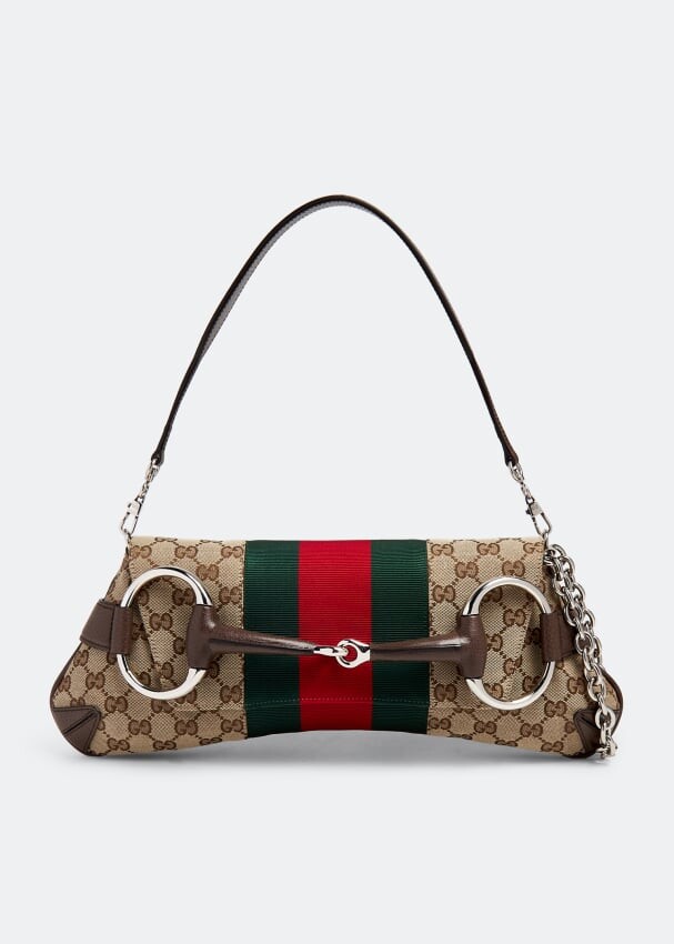 

Сумка через плечо Gucci Horsebit Chain Medium, рисунок