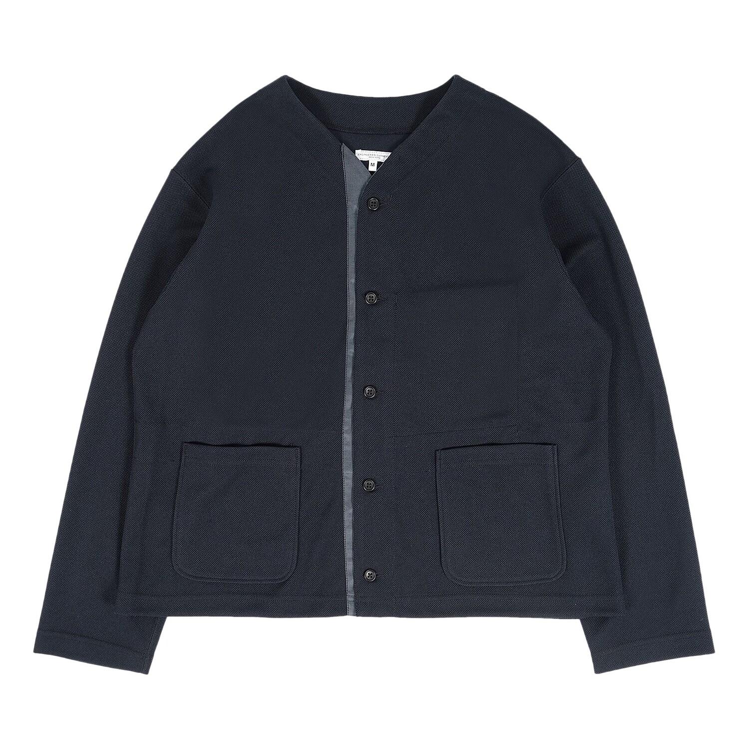 

Кардиган из политрикотажа Engineered Garments темно-синий