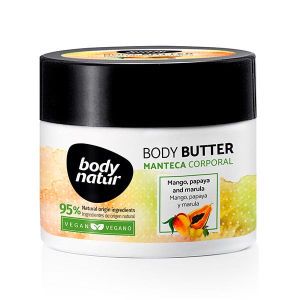 масло для тела body natur масло для тела манго папайя и марула body butter manteca corporal Масло для тела Манго, Папайя и Марула 200 мл Body Natur