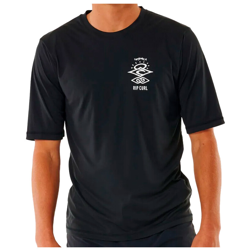 

Футболка Rip Curl Icons Surflite UVP S/S, черный