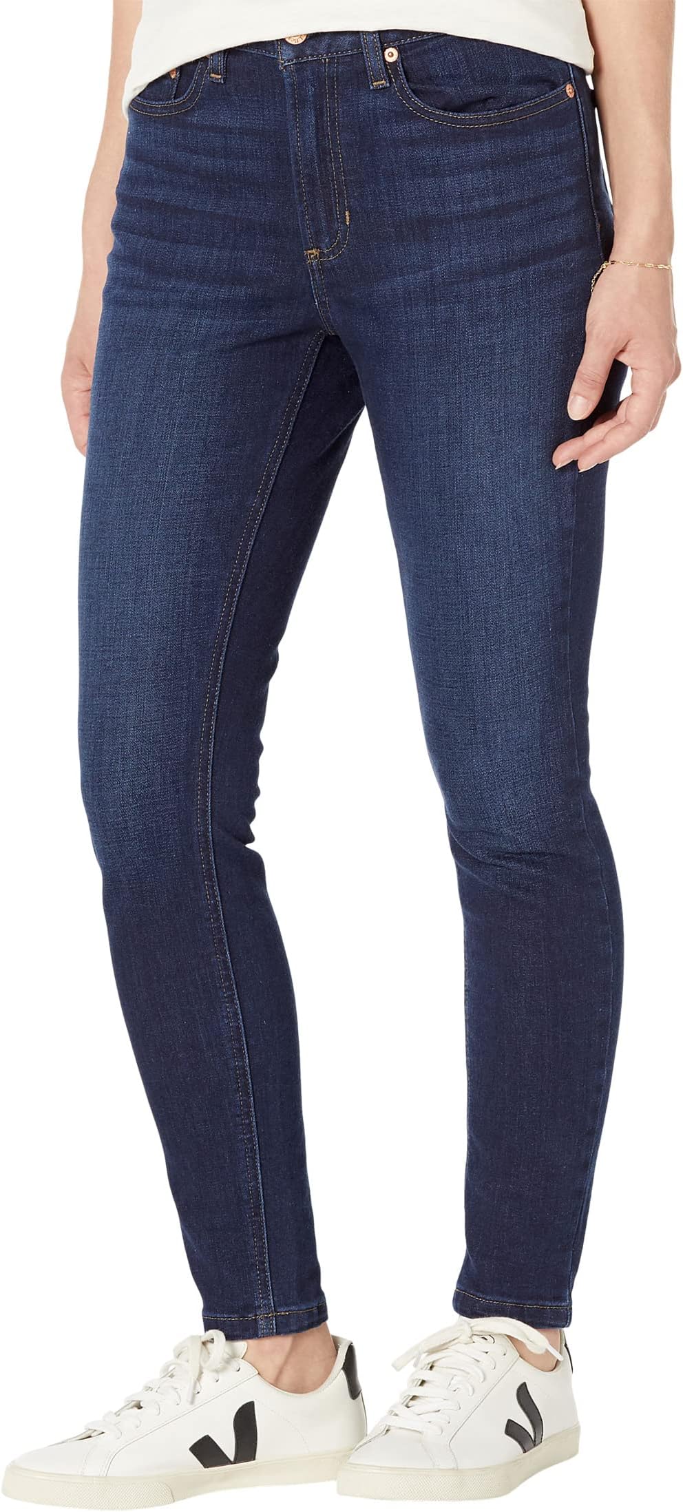 Джинсы BeanFlex High-Waist Ankle Jeans in Rinsed L.L.Bean, цвет Rinsed