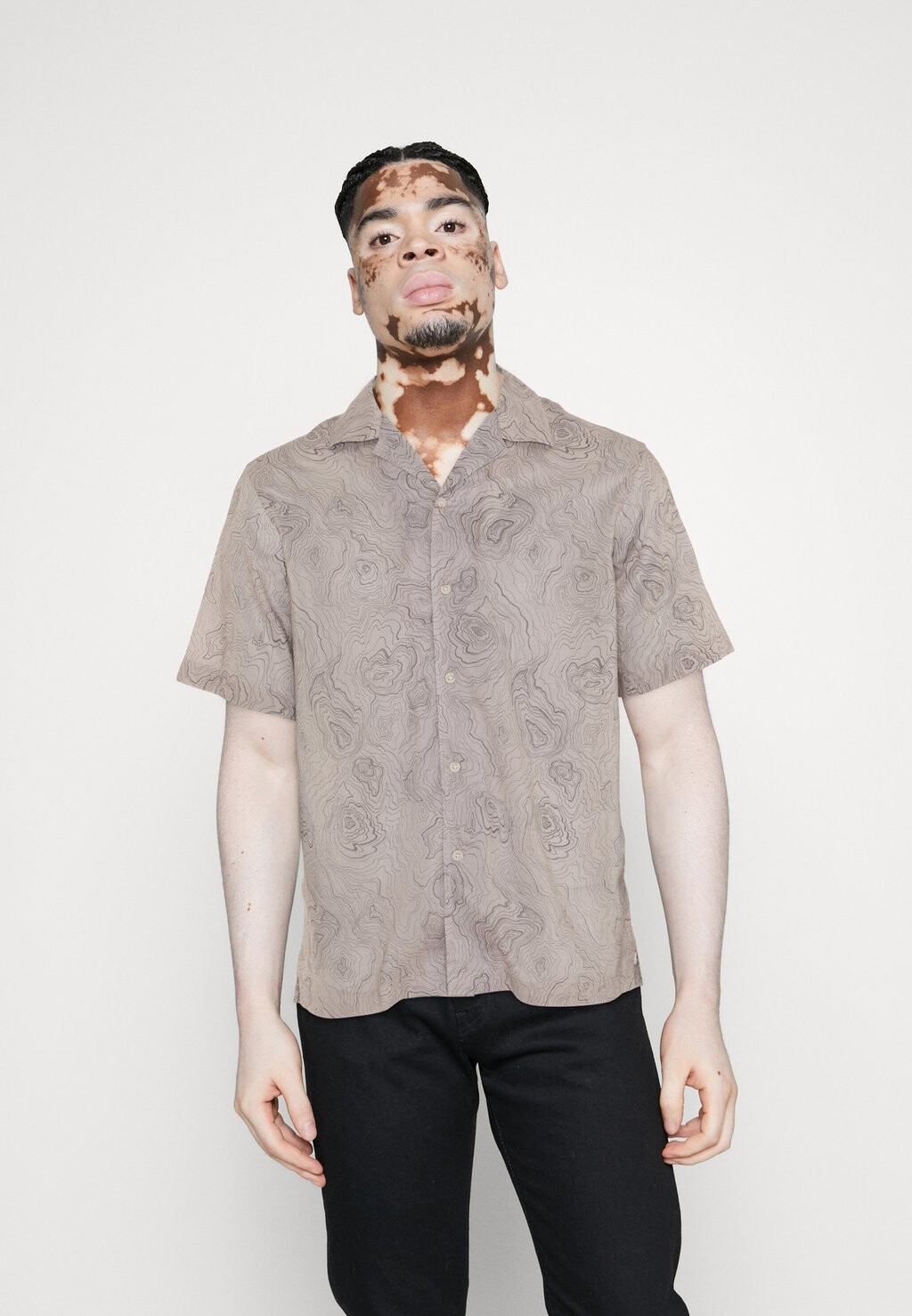 

Рубашка Selected Homme, молочный