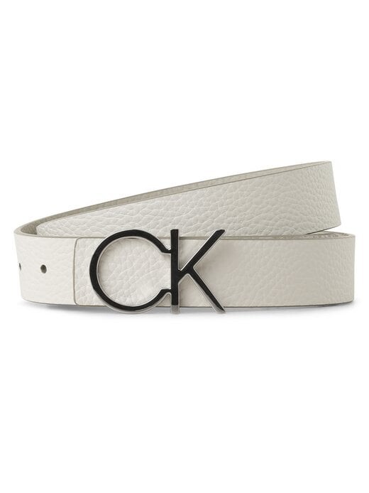 

Кожаный ремень Calvin Klein, экрю