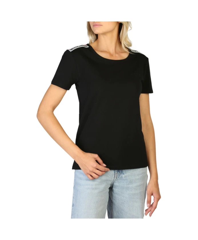 

Футболка с коротким рукавом модель 1901 9003 гг Moschino, черный