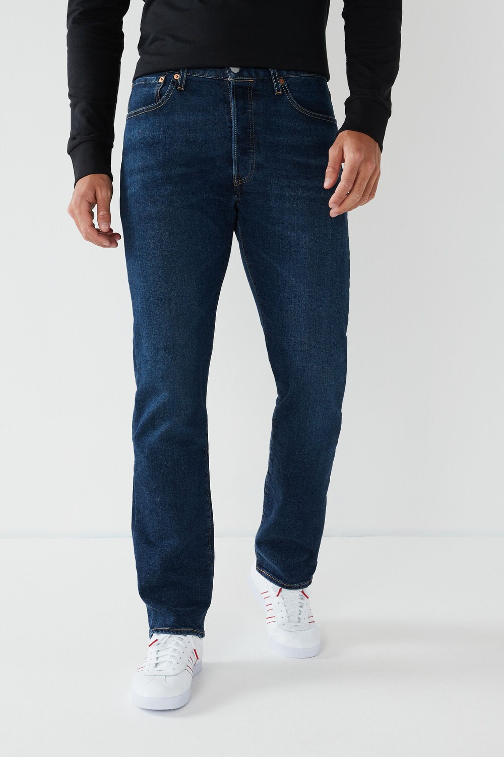 

501 Оригинальные прямые джинсы Levi's, синий