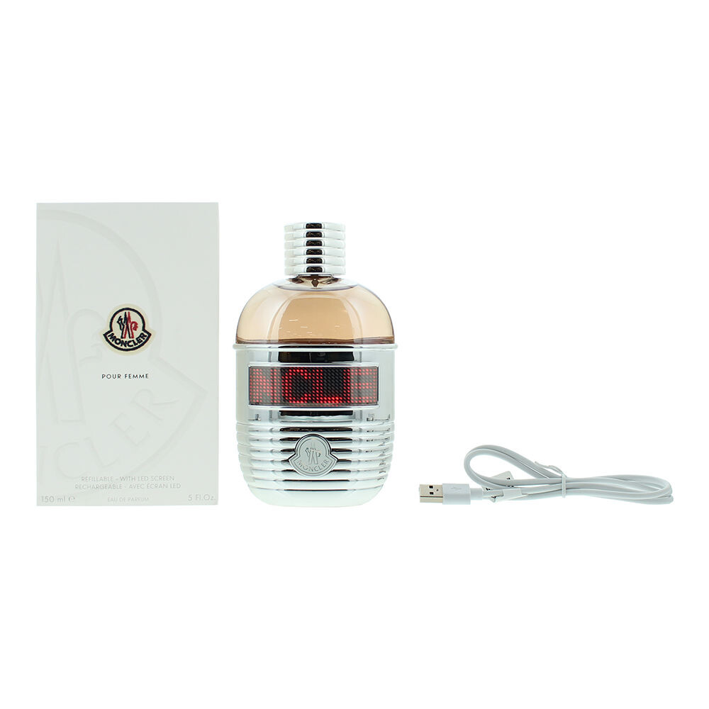 

Духи Pour femme refilable with led screen eau de parfum Moncler, 150 мл