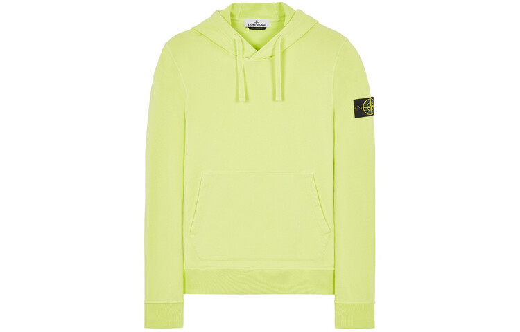 

Толстовка мужская лимонная Stone Island, цвет Lemon
