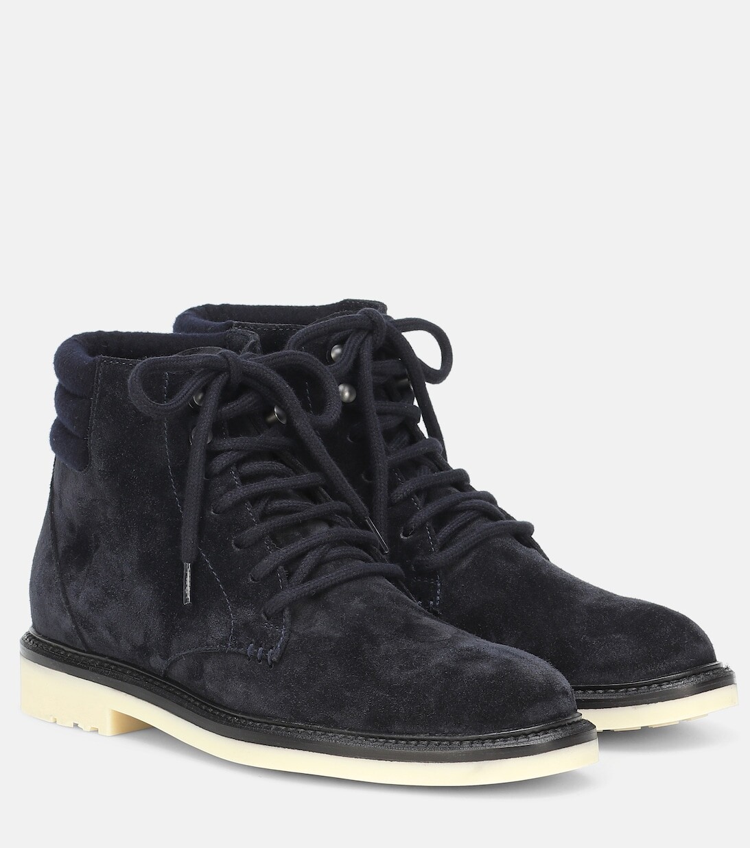 

Замшевые ботильоны Icer Walk Loro Piana, синий