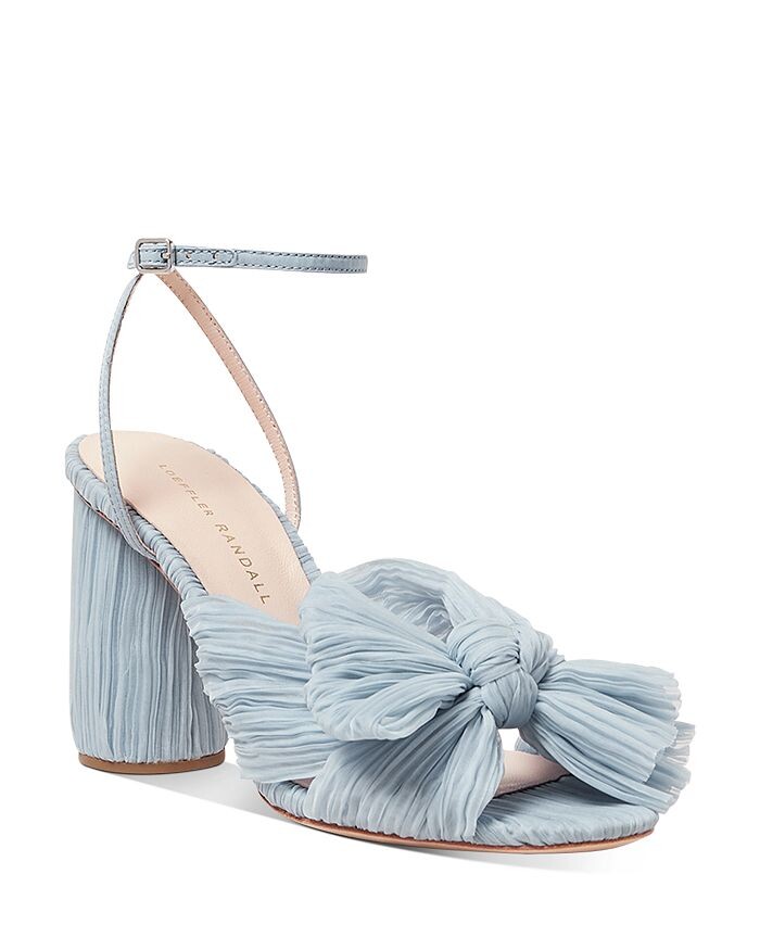 

Женские босоножки на высоком каблуке с бантом Camellia Loeffler Randall