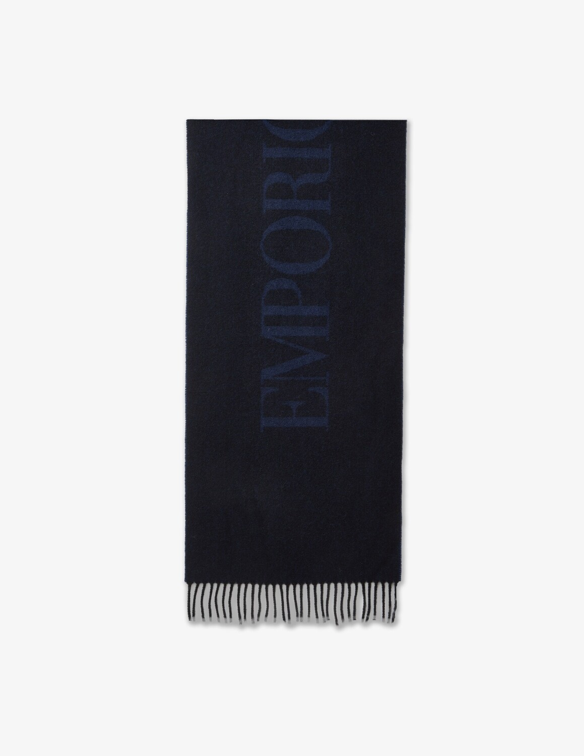 

Шарф Emporio Armani, синий