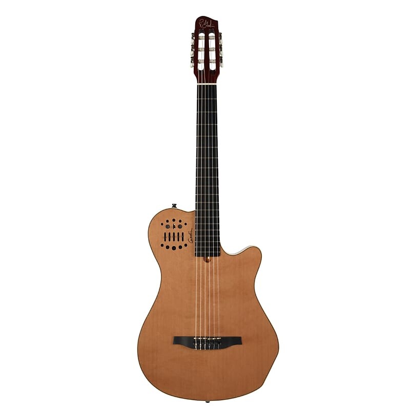 

Акустическая гитара Godin Multiac Grand Concert SA Guitar - Natural High Gloss with Bag