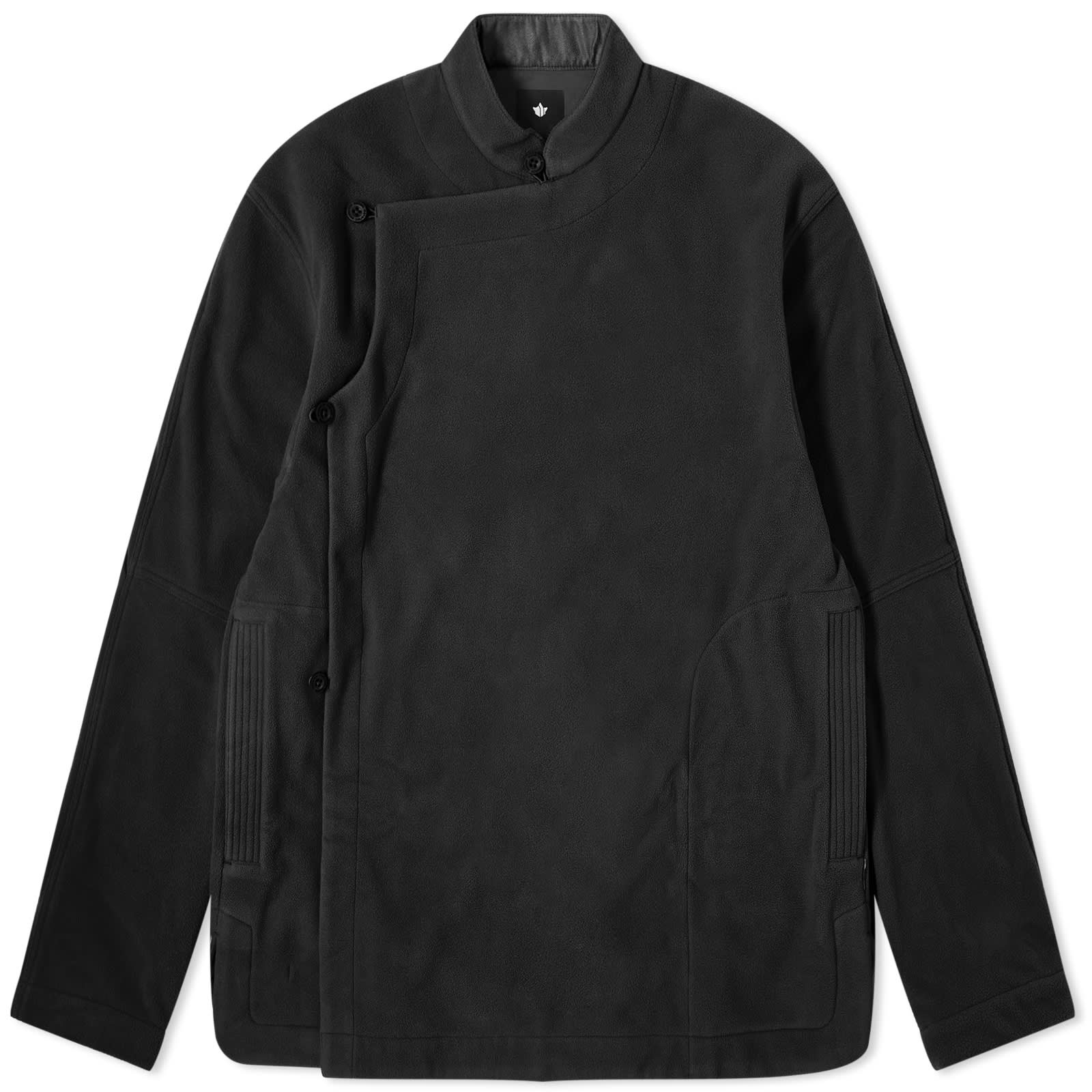 куртка maharishi asym zipped hooded fleece черный Рубашка Maharishi Asym Monk Overshirt, черный