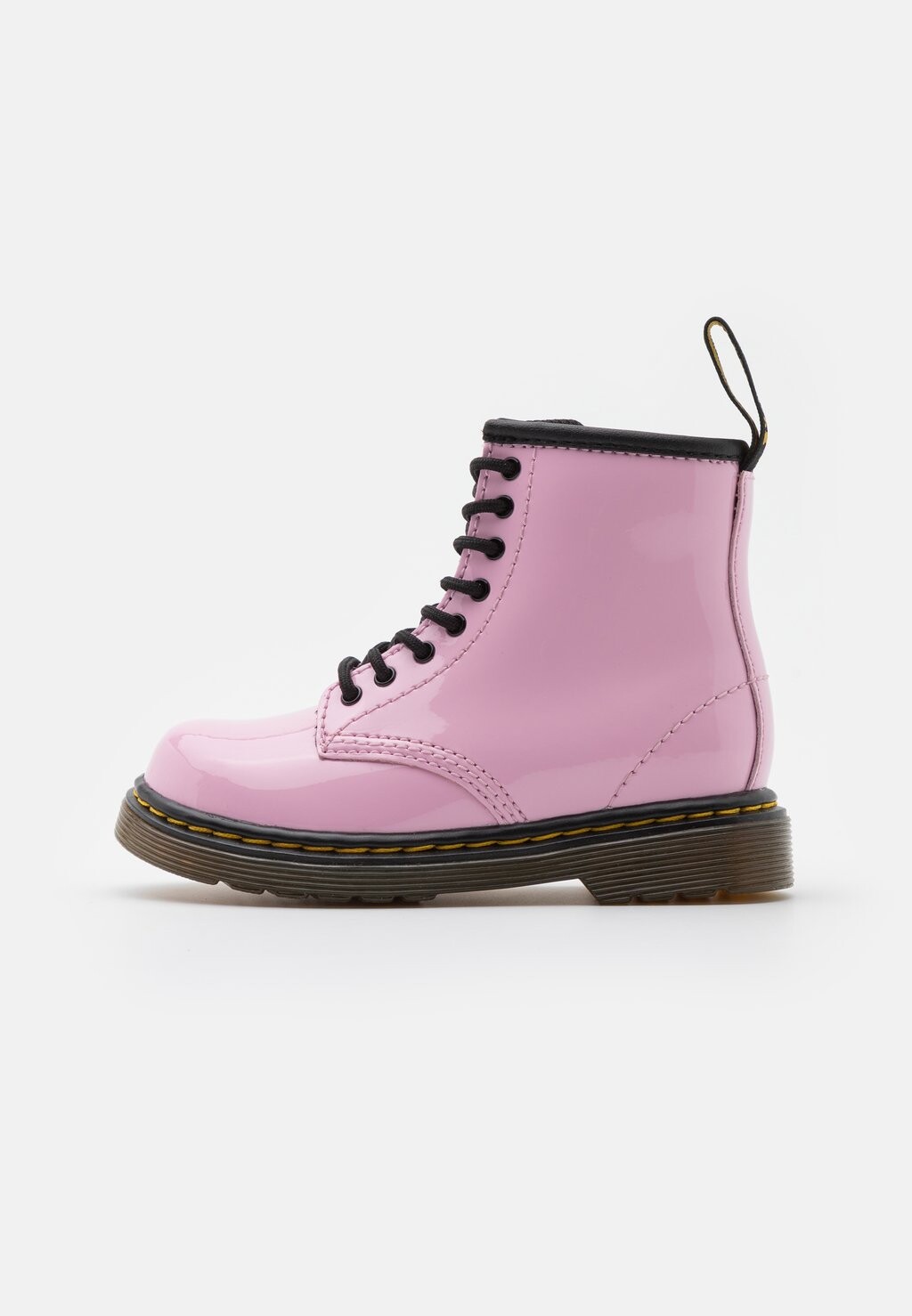 

Ботильоны на шнуровке Dr. Martens, цвет pale pink