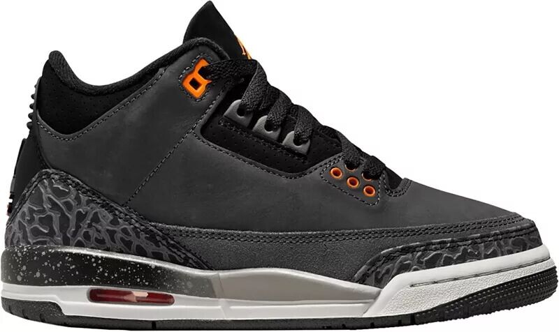

Детские баскетбольные кроссовки Air Jordan для начальной школы Jordan 3 Retro, мультиколор