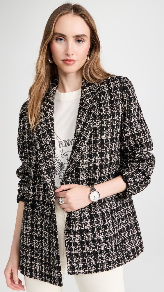 

Блейзер ANINE BING Madeleine Tweed, разноцветный