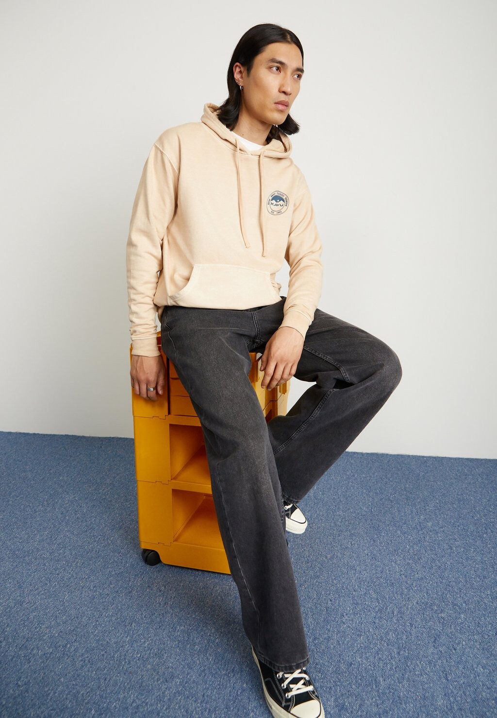 

Свитшот Kavu Core Hoodie KAVU, ирландский кремовый