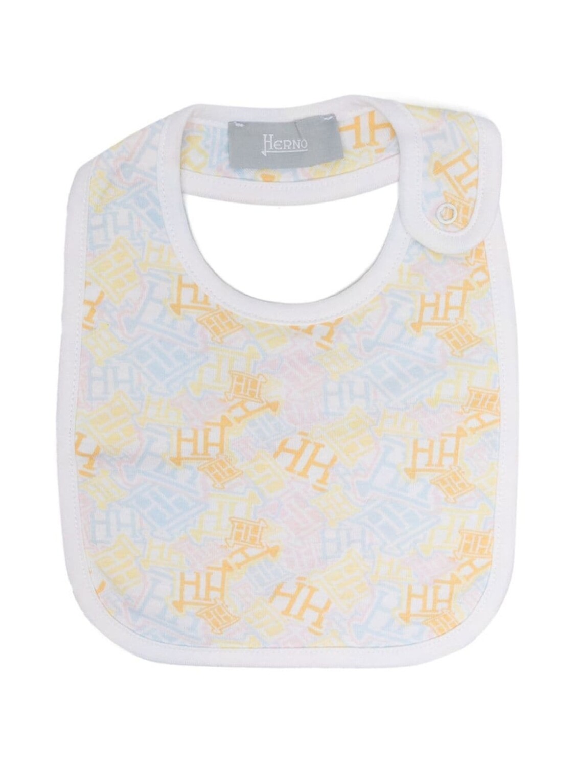 

Herno Kids нагрудник с логотипом, желтый