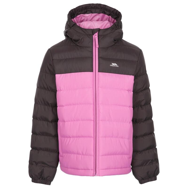 

Детский пуховик Oskar Intense Pink TRESPASS, цвет rosa