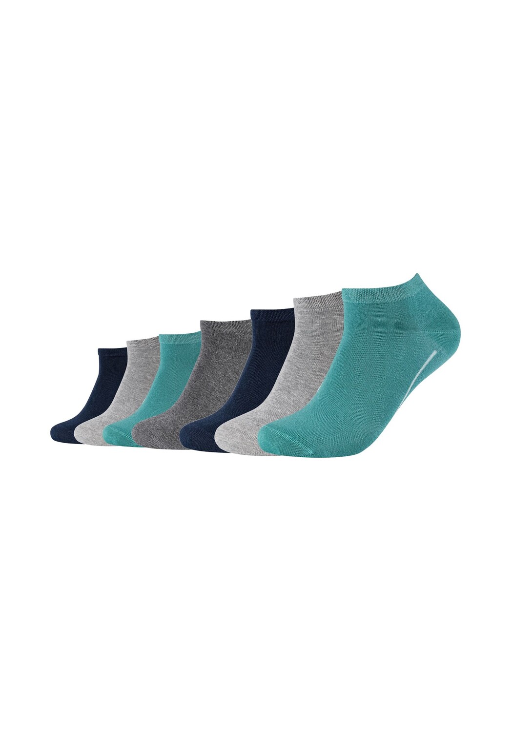 

Носки camano Sneaker 7 шт ca soft, цвет bristol blue mix