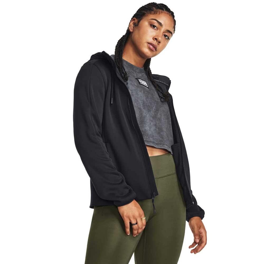 

Толстовка Under Armour Essential Swacket Full Zip, черный