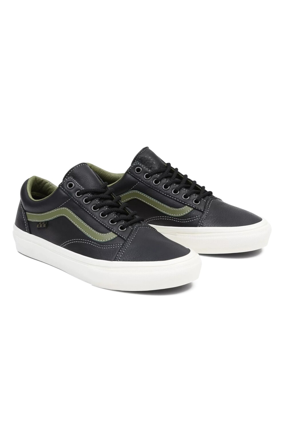 

Кроссовки - Черный - Плоская подошва Vans, черный, Черный;серый
